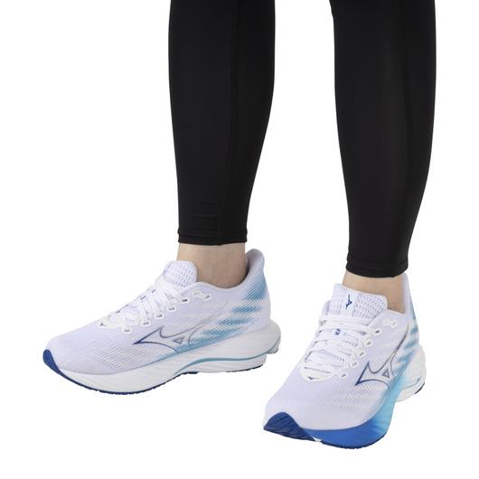 Mizuno Wave Rider 28 ホワイト/ブルー　26.5 Men's Wave Rider 28 - Neutral Cushioned Running Shoes – Big