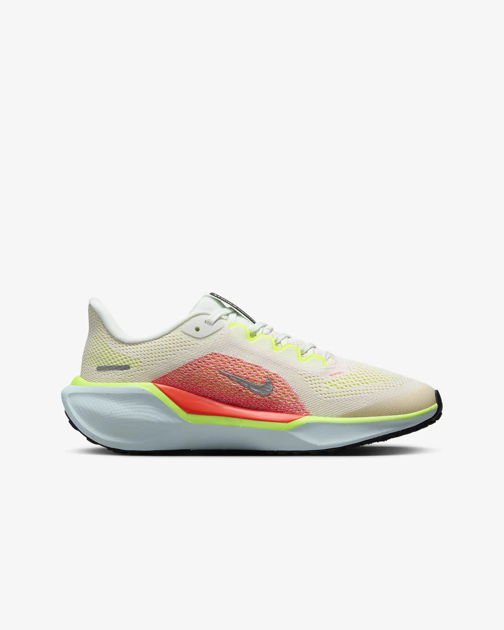 Nike Pegasus 41 Running Shoes Summit White/Chrome Mens 15 Nike M Pegasus 41 Summit White/Chrome main image 4