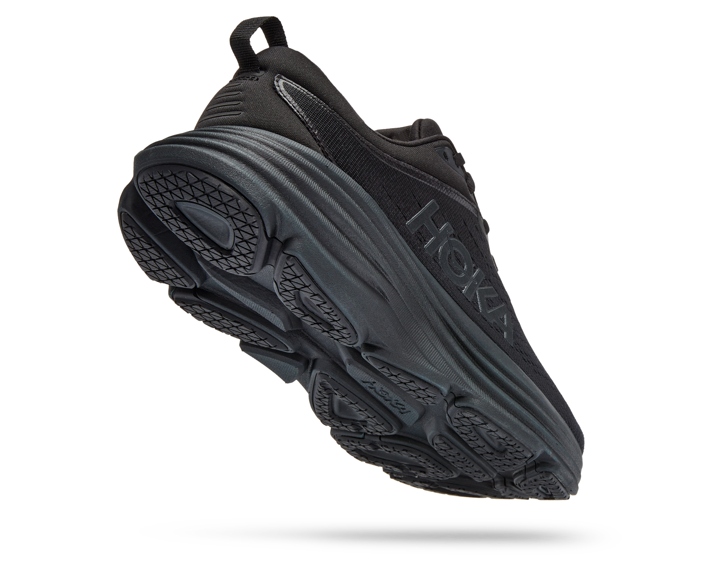 HOKA M BONDI 8 X-WIDE 27.5 4E ブラック Hoka MEN'S BONDI 8 4E (EXTRA WIDE) BBLC