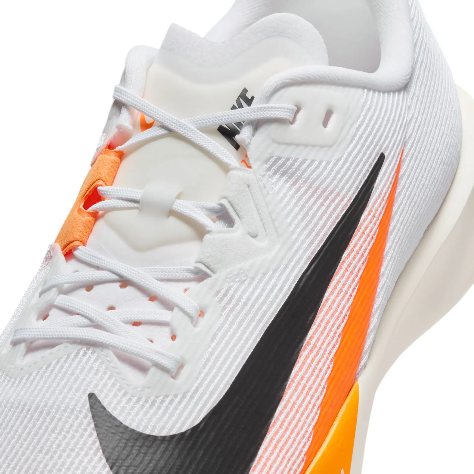 Nike MEN'S RIVAL FLY 4 WHITE/BLACK-TOTAL ORANGE