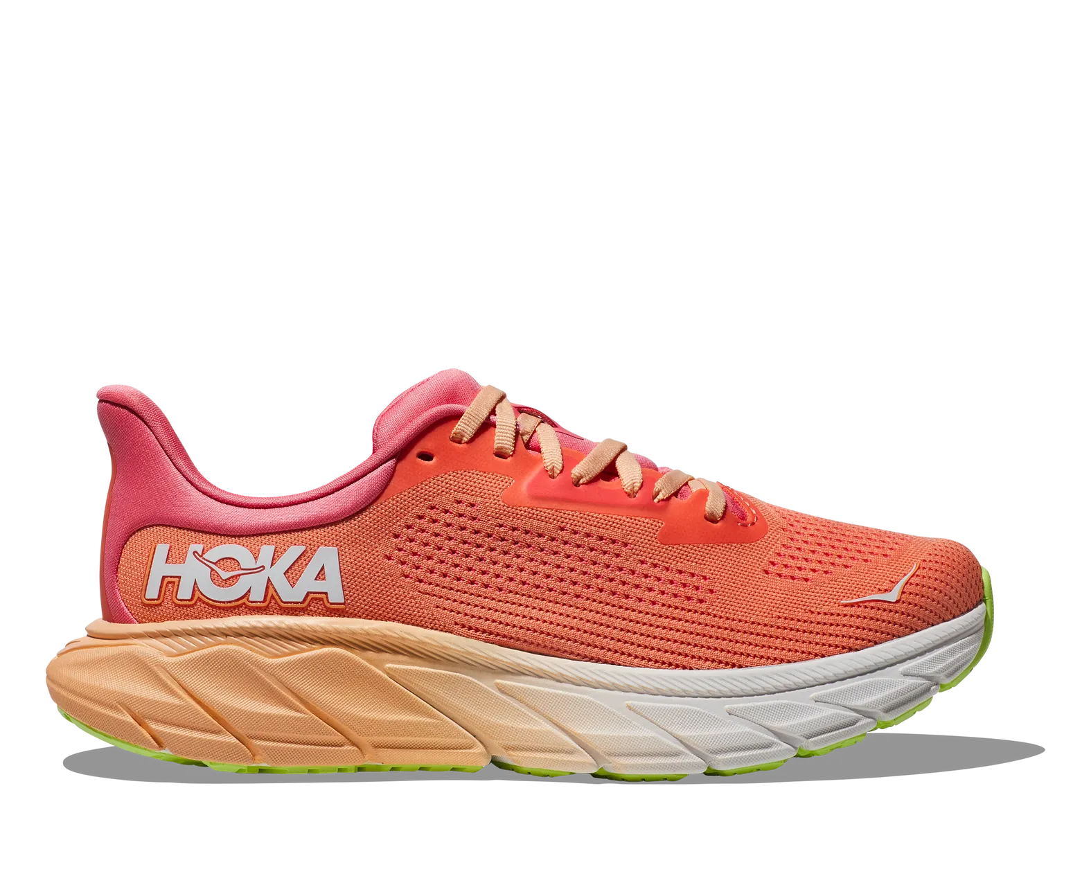 HOKA WOMEN'S ARAHI 7 PAPAYA/CORAL